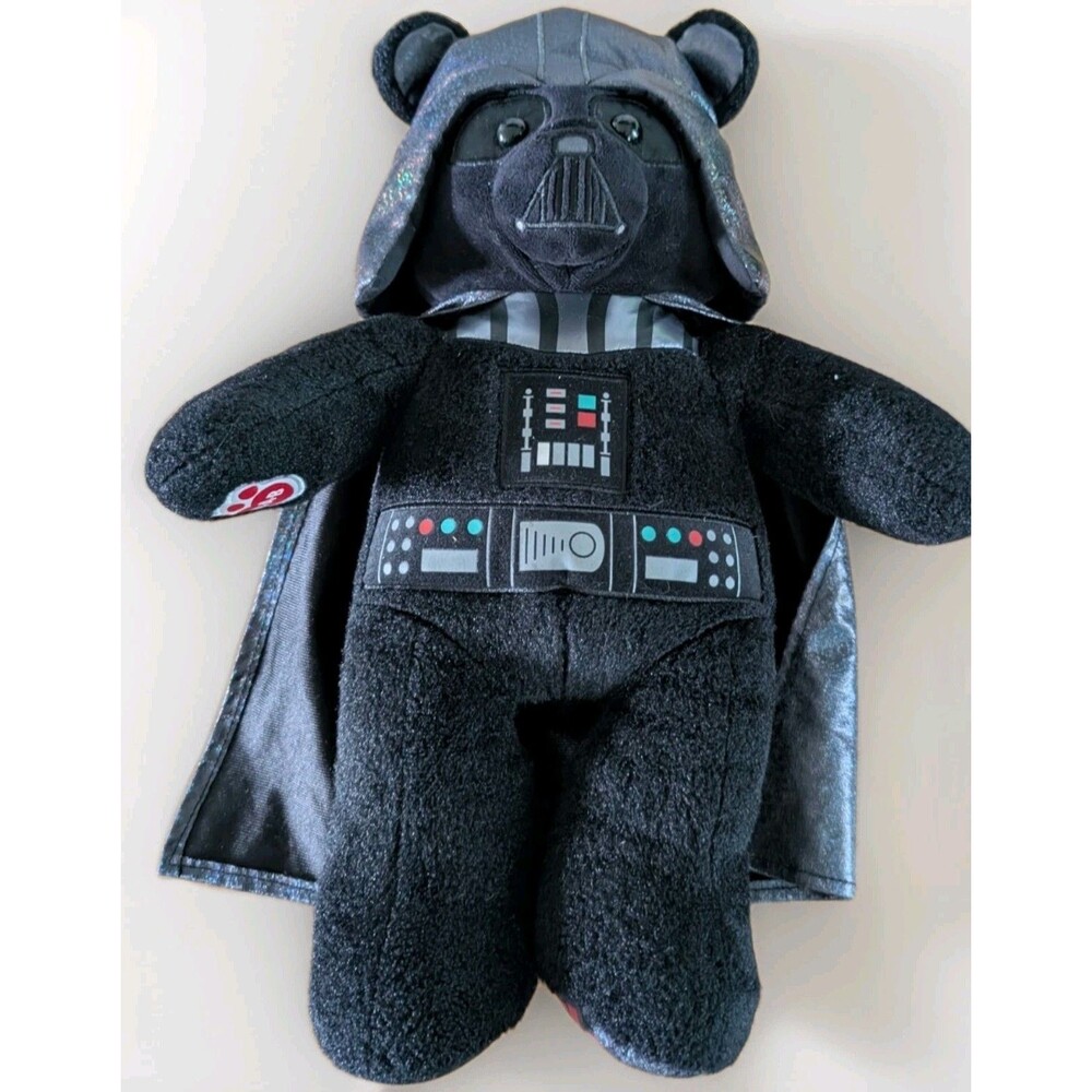 Build A Bear Star Wars Darth Vader BAB Plush 18" with Attached Cape